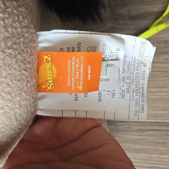 Shrek 2 Jumbo Donky Cuddle Pillow - Picture 7 of 12